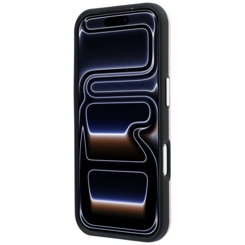 Etui Guess Grained & Big Resin Logo do iPhone 18 Pro Max / 17 Pro Max różowy