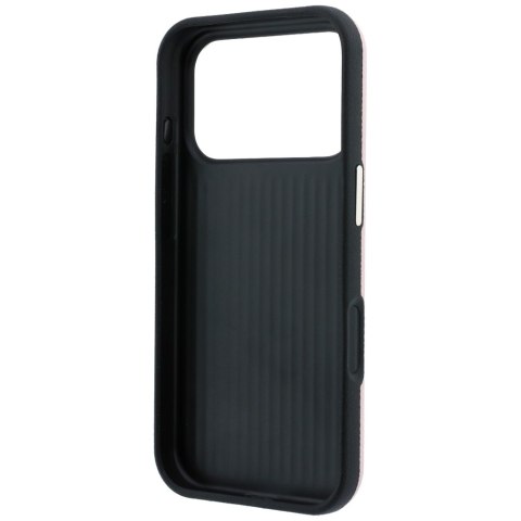 Etui Guess Grained & Big Resin Logo do iPhone 18 Pro Max / 17 Pro Max różowy