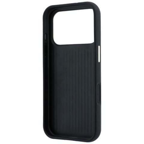 Etui Guess Smooth & Big Strass Logo do iPhone 18 Pro / 17 Pro czarny