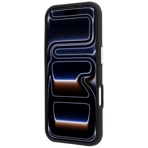Etui Guess Smooth & Big Strass Logo do iPhone 18 Pro / 17 Pro różowy