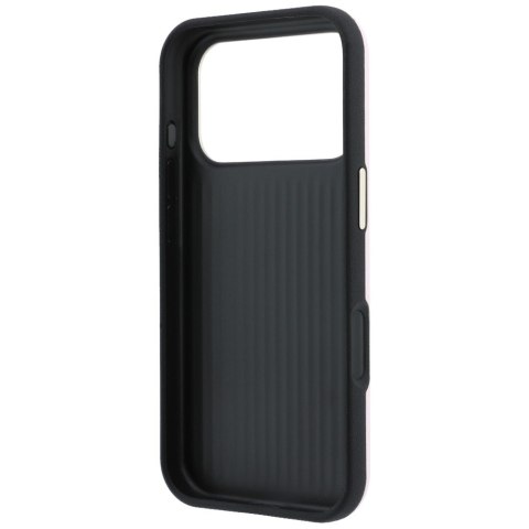 Etui Guess Smooth & Big Strass Logo do iPhone 18 Pro / 17 Pro różowy