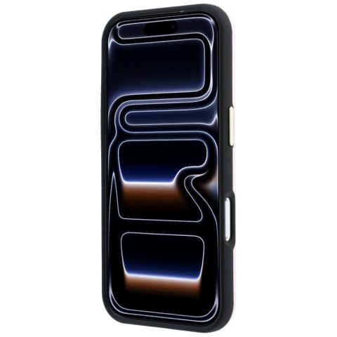 Etui Guess Smooth & Big Strass Logo do iPhone 18 Pro Max / 17 Pro Max różowy