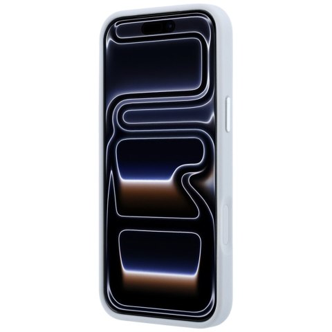 Etui Karl Lagerfeld with Ring Stand 360 Karl Head Pin MagSafe do iPhone 18 Pro / 17 Pro szary