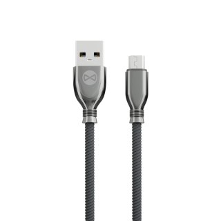 Forever kabel Tornado USB - microUSB 1,0 m 3A czarny