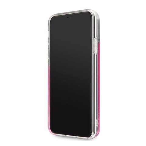 Karl Lagerfeld nakładka do iPhone 11 Pro Max KLHCN65ROPI różowo-złota hard case Glitter