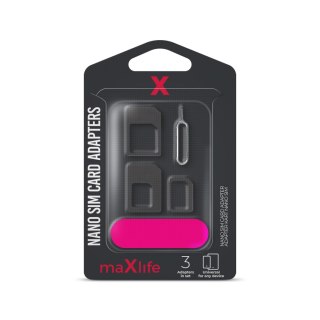 Maxlife adaptery do karty Nano SIM
