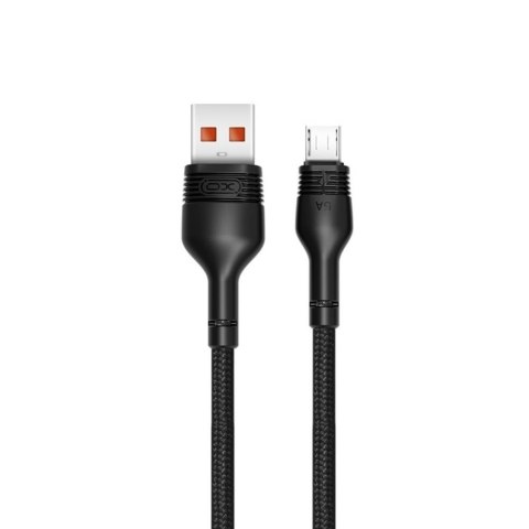 XO kabel NB55 USB - microUSB 1,0 m 5A czarny XO kabel NB55 USB - microUSB 1,0 m 5A czarny