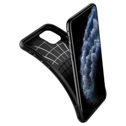 Spigen nakładka Liquid Air do iPhone 11 Pro matowa czarna Spigen nakładka Liquid Air do iPhone 11 Pro matowa czarna
