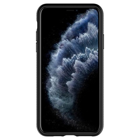 Spigen nakładka Liquid Air do iPhone 11 Pro matowa czarna Spigen nakładka Liquid Air do iPhone 11 Pro matowa czarna