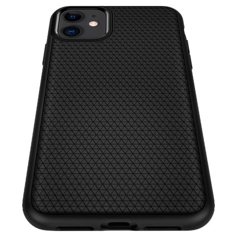 Spigen nakładka Liquid Air do iPhone 11 matowa czarna Spigen nakładka Liquid Air do iPhone 11 matowa czarna