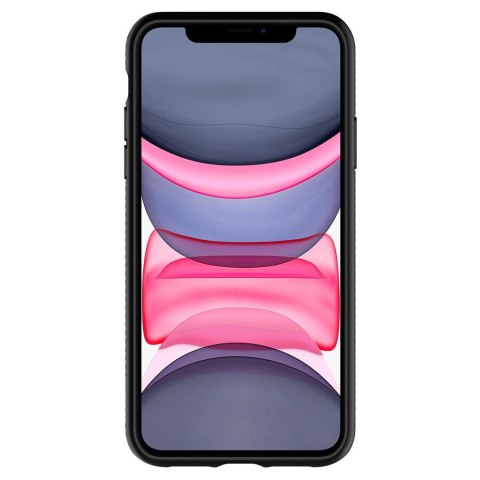 Spigen nakładka Liquid Air do iPhone 11 matowa czarna Spigen nakładka Liquid Air do iPhone 11 matowa czarna