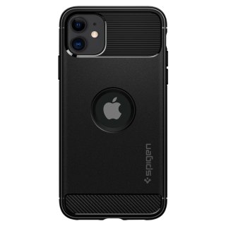 Spigen nakładka Rugged Armor do iPhone 11 matowa czarna