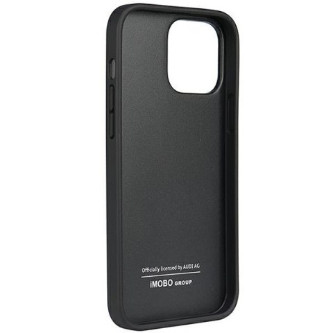 Audi nakładka do iPhone 13 Pro Max 6,7" AU-TPUPCIP13PM-Q8/D1-BK czarna hardcase Genuine Leather Audi nakładka do iPhone 13 Pro Max 6,7" AU-TPUPCIP13PM-Q8/D1-BK czarna hardcase Genuine Leather