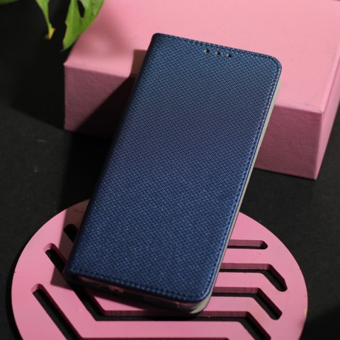 Etui Smart Magnet do Xiaomi Redmi Note 13 4G granatowe Etui Smart Magnet do Xiaomi Redmi Note 13 4G granatowe