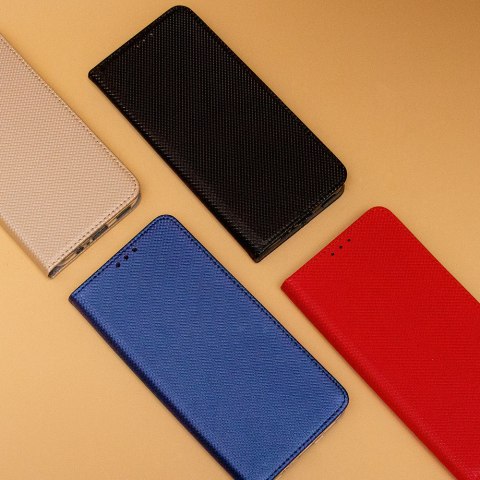 Etui Smart Magnet do Xiaomi Redmi Note 13 Pro 4G / Poco M6 Pro czerwone Etui Smart Magnet do Xiaomi Redmi Note 13 Pro 4G / Poco M6 Pro czerwone
