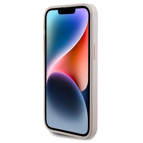 Guess nakładka do iPhone 14 Pro 6,1" GUHCP14LG4GLPI różowa HC PC/TPU 4G PU BOTTOM STRIPE Guess nakładka do iPhone 14 Pro 6,1" GUHCP14LG4GLPI różowa HC PC/TPU 4G PU BOTTOM STRIPE