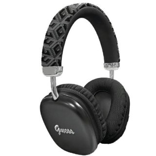 Guess słuchawki nauszne Bluetooth GUBHK1GCTCSK GCUBE METALLIC SCRIPT LOGO czarne