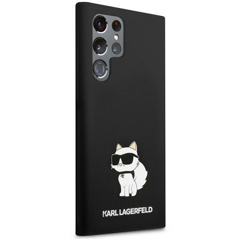 Karl Lagerfeld nakładka do Samsung Galaxy S24 Ultra KLHCS24LSNCHBCK czarna HC SILICONE NFT CHOUPETTE Karl Lagerfeld nakładka do Samsung Galaxy S24 Ultra KLHCS24LSNCHBCK czarna HC SILICONE NFT CHOUPETTE