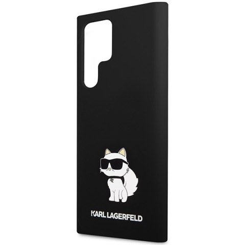 Karl Lagerfeld nakładka do Samsung Galaxy S24 Ultra KLHCS24LSNCHBCK czarna HC SILICONE NFT CHOUPETTE Karl Lagerfeld nakładka do Samsung Galaxy S24 Ultra KLHCS24LSNCHBCK czarna HC SILICONE NFT CHOUPETTE