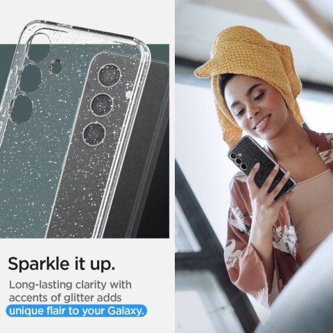 Spigen nakładka Liquid Crystal do Samsung Galaxy S24 glitter crystal Spigen nakładka Liquid Crystal do Samsung Galaxy S24 glitter crystal