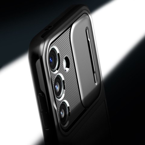 Spigen nakładka Optik Armor do Samsung Galaxy S24 czarna Spigen nakładka Optik Armor do Samsung Galaxy S24 czarna