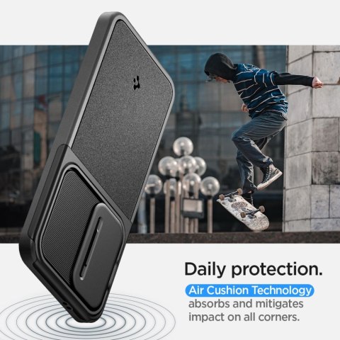 Spigen nakładka Optik Armor do Samsung Galaxy S24 czarna Spigen nakładka Optik Armor do Samsung Galaxy S24 czarna