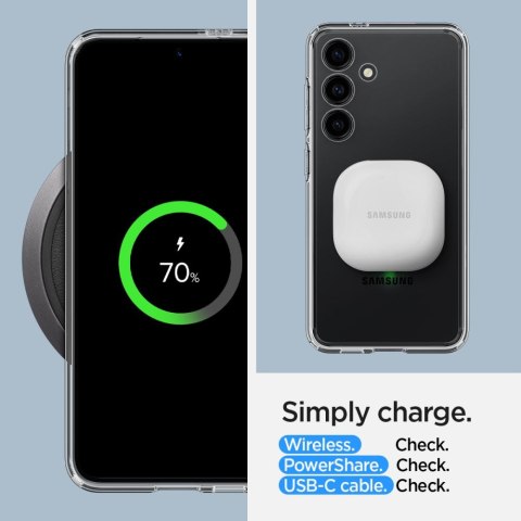 Spigen nakładka Ultra Hybrid do Samsung Galaxy S24 matowa czarna