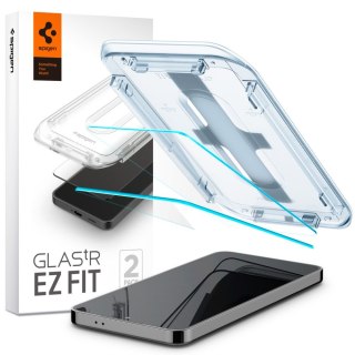 Spigen szkło hartowane GLAS.TR "EZ FIT" 2-pack do Samsung Galaxy S24 Plus / S25 Plus przezroczyste