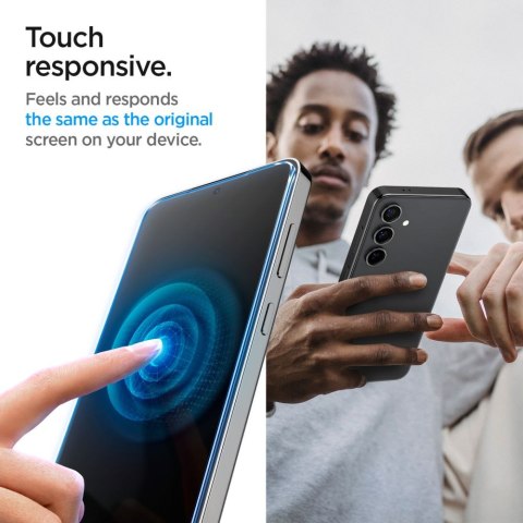 Spigen szkło hartowane GLAS.TR "EZ FIT" 2-pack do Samsung Galaxy S24 Plus / S25 Plus przezroczyste Spigen szkło hartowane GLAS.TR "EZ FIT" 2-pack do Samsung Galaxy S24 Plus / S25 Plus przezroczyste