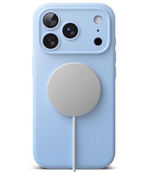 RINGKE SILICONE MAGNETIC MAGSAFE IPHONE 17 PRO MAX / 18 PRO MAX LIGHT BLUE