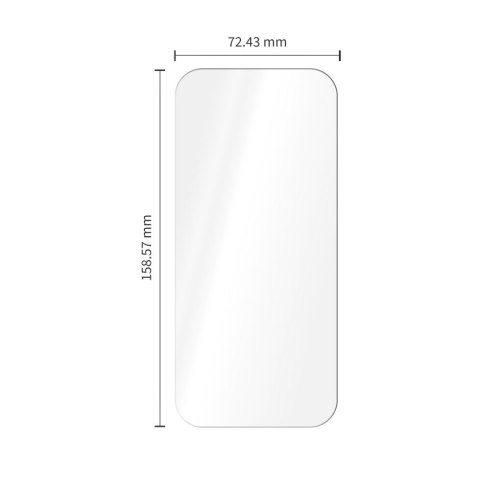SZKŁO HARTOWANE TECH-PROTECT QUICK SET+ 2-PACK GOOGLE PIXEL 9 PRO XL / 10 PRO XL / 11 PRO XL CLEAR