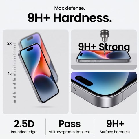 SZKŁO HARTOWANE TECH-PROTECT QUICK SET+ 2-PACK GOOGLE PIXEL 9 PRO XL / 10 PRO XL / 11 PRO XL CLEAR