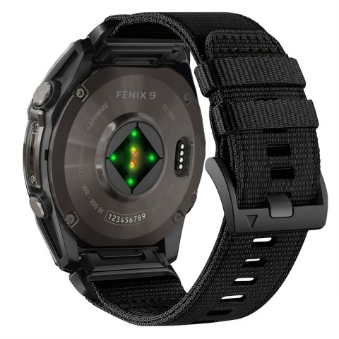 TECH-PROTECT NYLON CLASSIC GARMIN FENIX 5X / 5X PLUS / 6X / 6X PRO / 7X / 8 / 8 PRO / 9 / 9 PRO (47 MM) BLACK