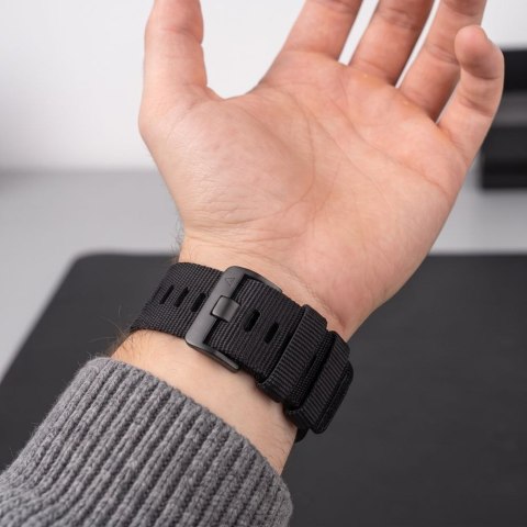 TECH-PROTECT NYLON CLASSIC GARMIN FENIX 5X / 5X PLUS / 6X / 6X PRO / 7X / 8 / 8 PRO / 9 / 9 PRO (47 MM) BLACK