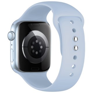 TECH-PROTECT SILICONE APPLE WATCH 8 / 9 / 10 / 11 / 12 / SE (40 / 41 / 42 MM) LIGHT BLUE