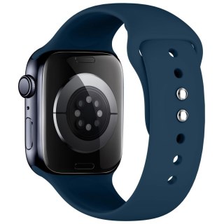 TECH-PROTECT SILICONE APPLE WATCH 8 / 9 / 10 / 11 / 12 / SE (40 / 41 / 42 MM) NAVY BLUE
