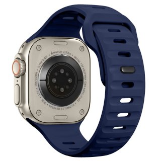 TECH-PROTECT SILICONE LINE APPLE WATCH 8 / 9 / 10 / 11 / 12 / SE / ULTRA (44 / 45 / 46 / 49 MM) ATLANTIC BLUE