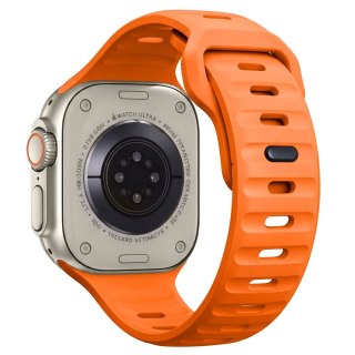TECH-PROTECT SILICONE LINE APPLE WATCH 8 / 9 / 10 / 11 / 12 / SE / ULTRA (44 / 45 / 46 / 49 MM) ORANGE