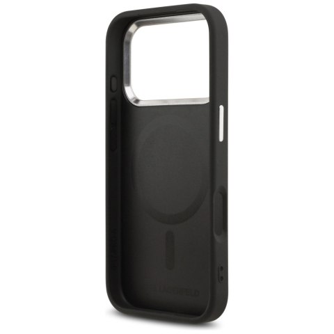 Etui Karl Lagerfeld Karl Pin MagSafe doiPhone 17 Pro czarny