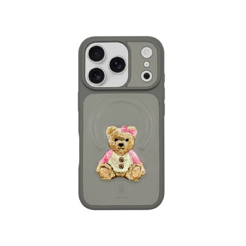 Nakładka Zuck Bear Everley Magsafe do Iphone 17 Pro Max Grey