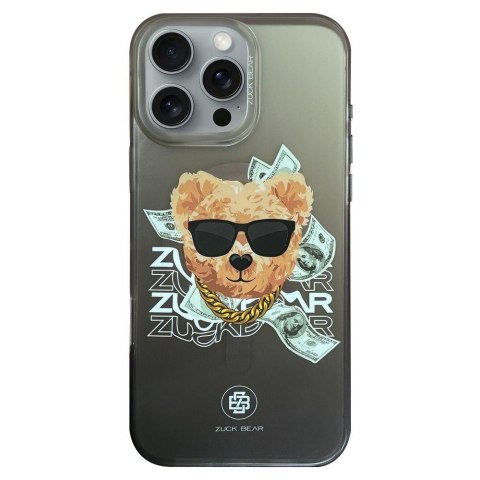 Nakładka Zuck Bear Harold Magsafe do Iphone 16 Pro Max black