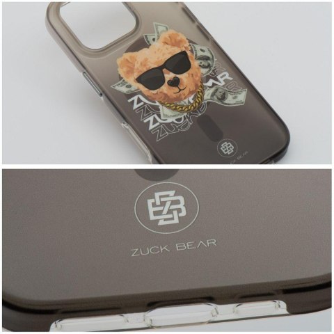 Nakładka Zuck Bear Harold Magsafe do Iphone 16 Pro Max black