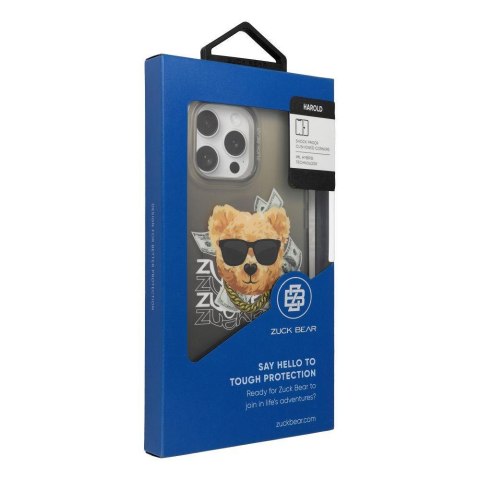 Nakładka Zuck Bear Harold Magsafe do Iphone 16 Pro Max black