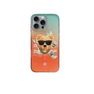 Nakładka Zuck Bear Harold Magsafe do Iphone 16 Pro orange
