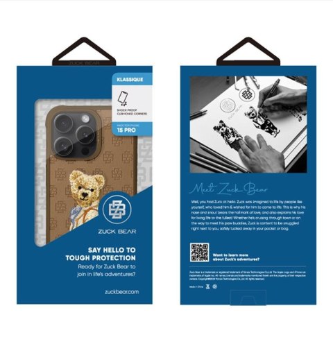 Nakładka Zuck Bear Paris Gentelman do Iphonw 16 Pro Max Bag