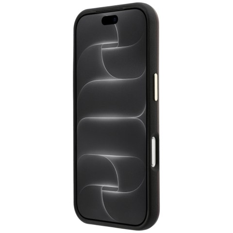 Etui Guess Smooth & Big Strass Logo do iPhone 18 Pro / 17 Pro burgundowy
