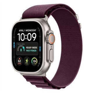 TECH-PROTECT NYLON PRO APPLE WATCH 8 / 9 / 10 / 11 / 12 / SE / ULTRA (44 / 45 / 46 / 49 MM) DEEP BURGUNDY