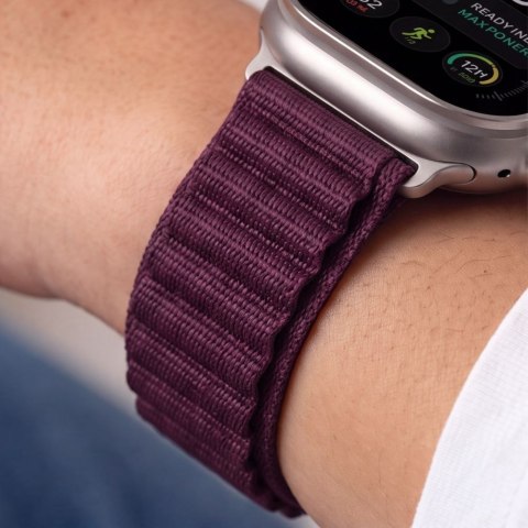 TECH-PROTECT NYLON PRO APPLE WATCH 8 / 9 / 10 / 11 / 12 / SE / ULTRA (44 / 45 / 46 / 49 MM) DEEP BURGUNDY