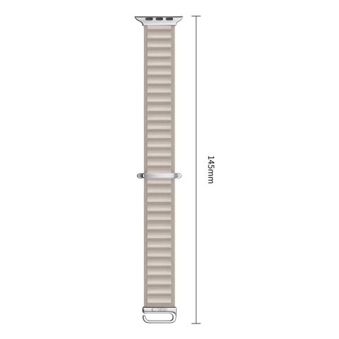 TECH-PROTECT NYLON PRO APPLE WATCH 8 / 9 / 10 / 11 / 12 / SE / ULTRA (44 / 45 / 46 / 49 MM) STARLIGHT