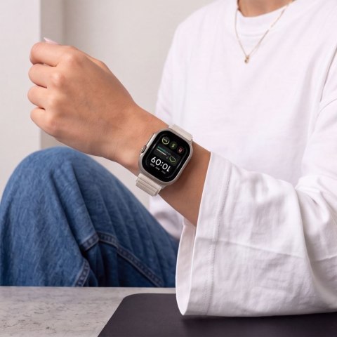 TECH-PROTECT NYLON PRO APPLE WATCH 8 / 9 / 10 / 11 / 12 / SE / ULTRA (44 / 45 / 46 / 49 MM) STARLIGHT